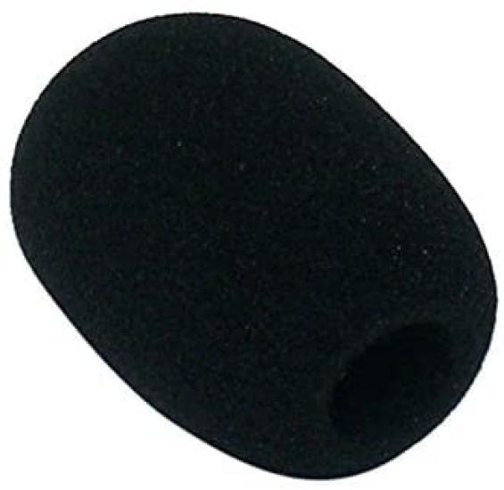 Microphone Sponge Microphone Windshield Video Shooting Microphone Windshield Large Set of 4 Black [GONKISS] On-Camera