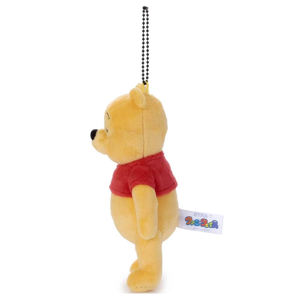 TAKARATOMY Disney Character Funny Face Ball Chain Mascot Winnie the Pooh Medium Plush Approximately 18cm Tall A.R.T.S. Toy,