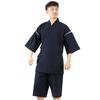 Комплект домашней одежды Poweforest Cotton Jinbei для и Прохладный и Доступен в мужском 100% Лето, Фестивали, Фейерверки, Больше. удобный. М/Л/ЛЛ/3Л (военно-морской флот