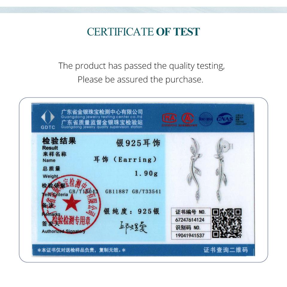 Серьги-гвоздики BAMOER из стерлингового серебра 925 пробы с фианитом, гипоаллергенные легкие ювелирные изделия, подарки для девочек