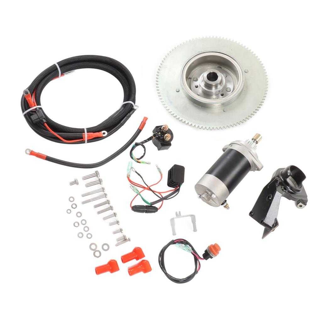 Outboard Motor Rear Operation Modified Electric Starter 61T?85550?10?00 Accessories Fit for T30 2