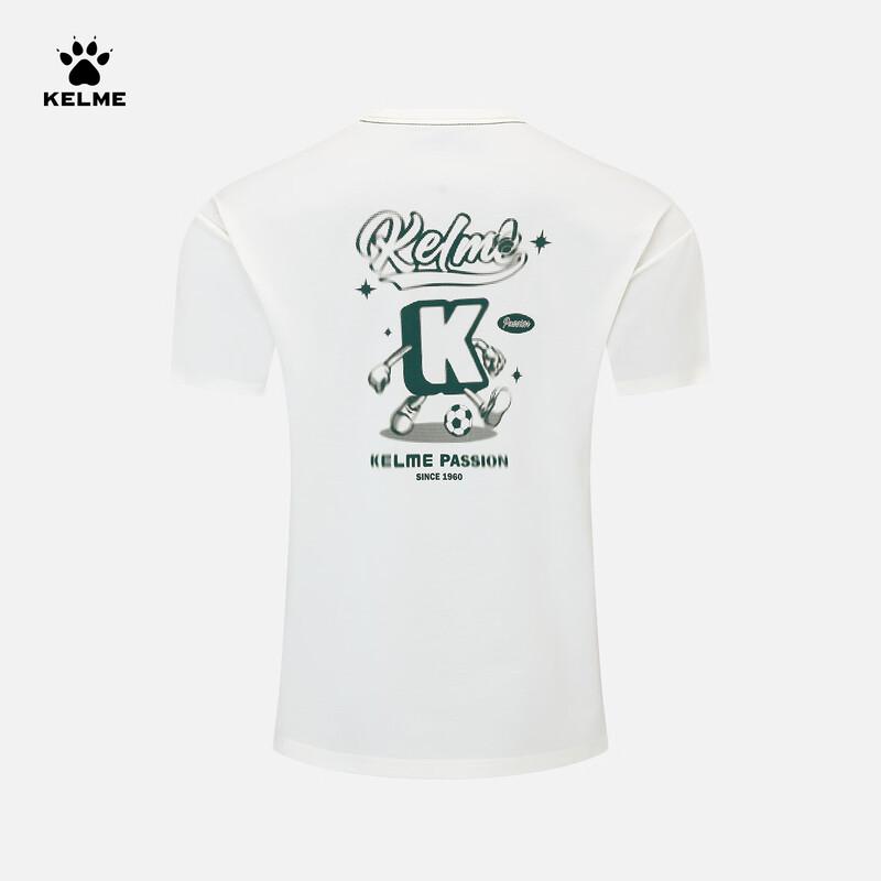 Мужская повседневная футболка KELME 2026, свободный крой, короткий рукав, ощущение прохлады