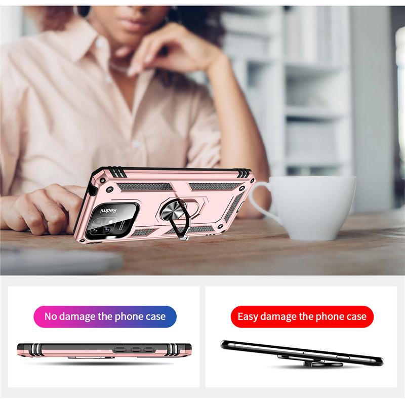 Роскошный противоударный защитный чехол с кольцом для OPPO Realme C21Y C21 C25Y A54 A74 A94 A53 A53S A32 A93 A55 A36 A76 A9 A52 A72 4G 5G, автомобильный держатель, чехол