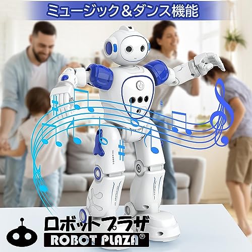 ROBOT PLAZA Гуманоидный Робот Игрушка, Ходит, Говорит по-английски, Игрушка для детей, Подарок на день рождения для мальчиков, Обучающая игрушка, Перезаряжаемый, Инструкция на японском языке