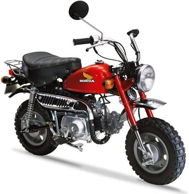 Aoshima Bunka Kyozaisha The Bike Series Honda Monkey 1978 пластиковая модель 1/12 № 68 Z50J-1