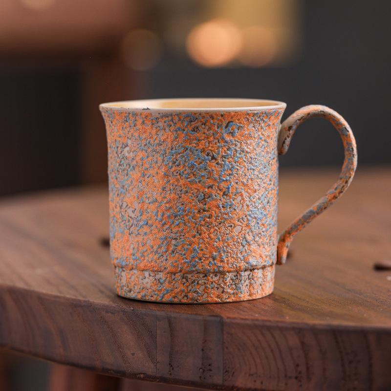 Керамическая кофейная чашка в скандинавском стиле, для послеобеденного чая, для американского латте, для латте, чашка-цветок, креативная кружка, бытовая чашка