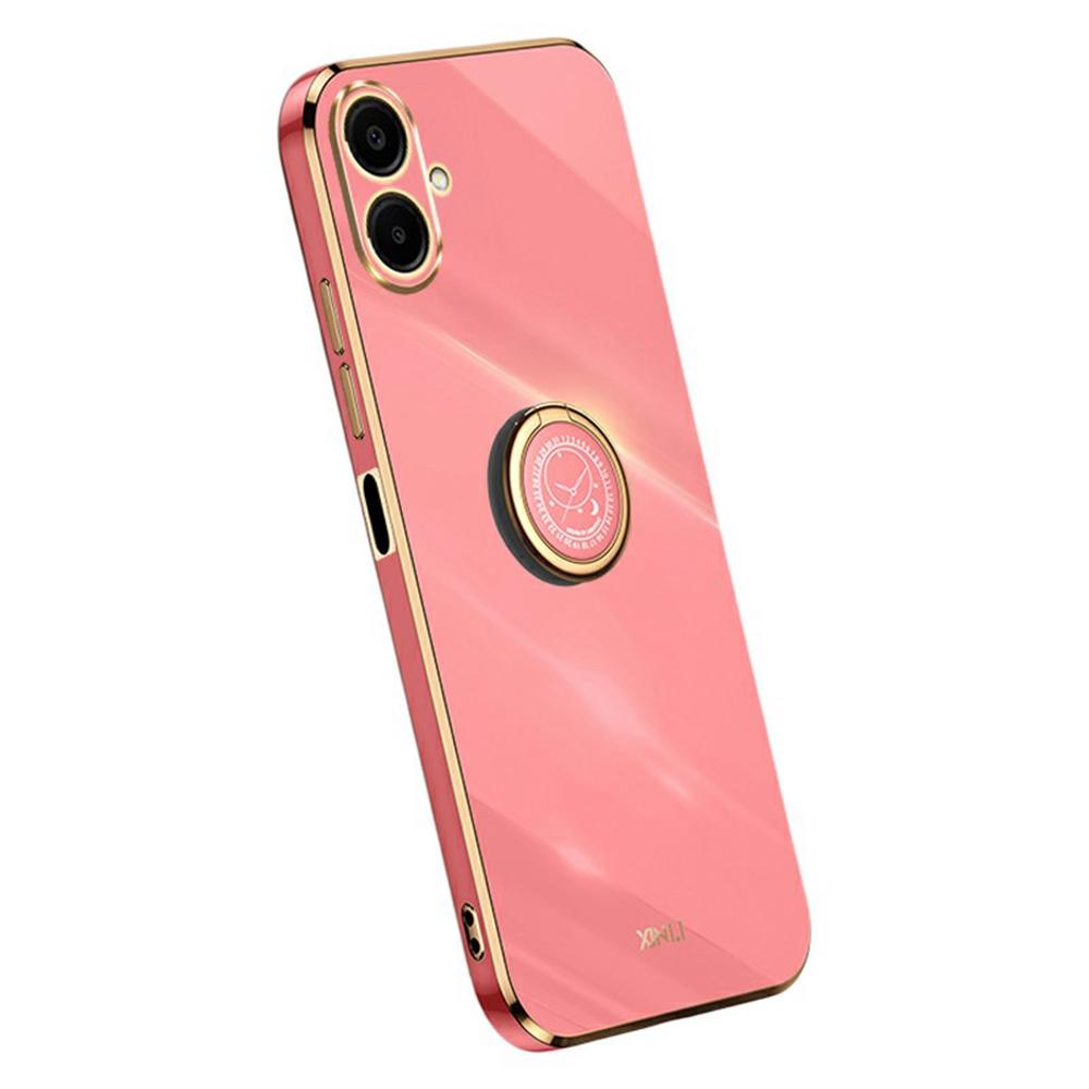 XINLI Для Samsung Galaxy A07 5G/A07 4G Чехол Кольцо Подставка Электроокрашенная ТПУ Крышка Телефона