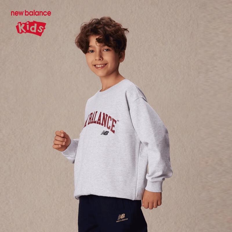 New Balance Kids' Unisex Fashion Crewneck Sweatshirt ND7CE1E053