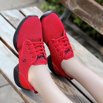 Новинка 2024 года, спортивная обувь с мягкой подошвой, дышащая женская тренировочная обувь, кроссовки для женщин, современная танцевальная обувь для джаза, женская обувь Zapatos Mujer
