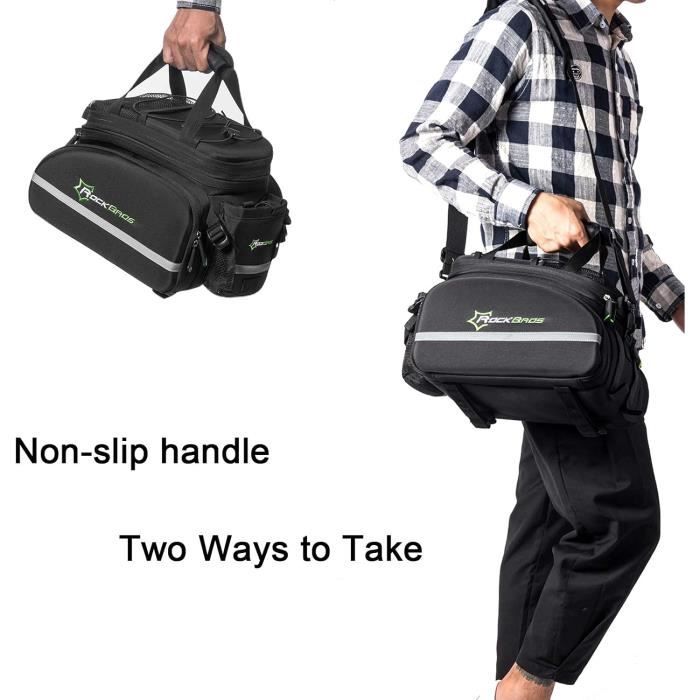 Sacoche De Vélo - ROCKBROS - 10-35L - Étanche - Pliable - Grande Capacité