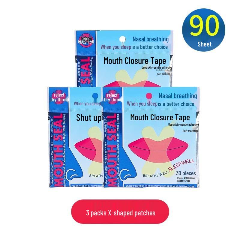 Mouth-Sealing Sleep Tape: Snoring and Mouth Breathing Corrector for Kids