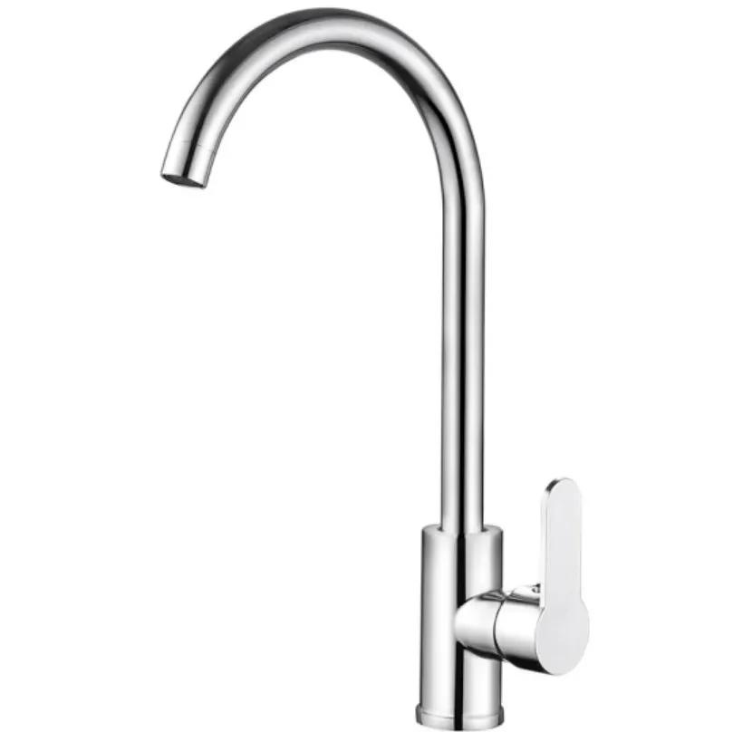 И холодный кухонный кран бытовой кран из нержавеющей стали для раковины посудомоечной машины кран из медного сплава с одной ручкой