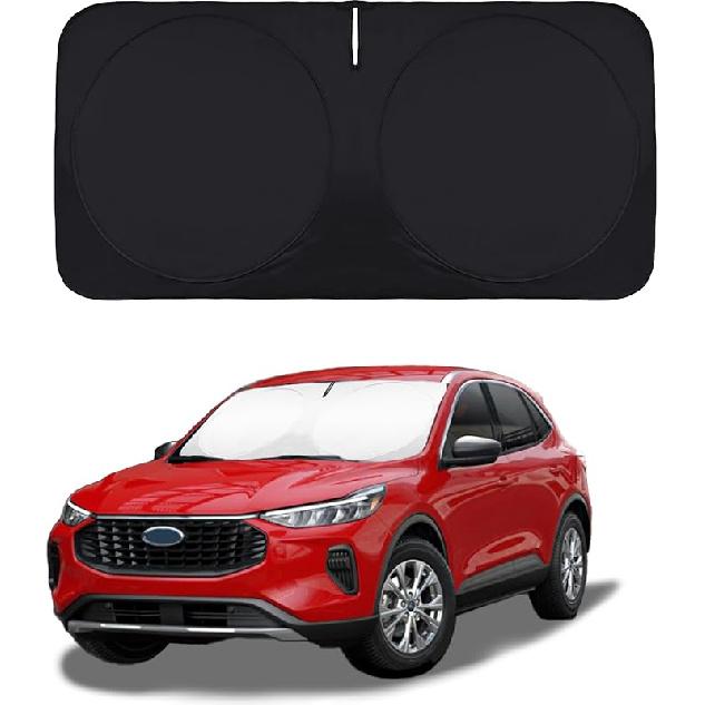 Sunshade For Ram Sun Shade Fit 2010-2025 2026 Dodge RAM 2500 3500 Truck Accessories Windshield Cover For Ram 2500/3500/4500/5500 Sun Visor Fits 2Dr