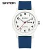 SANDA 3263 Calendar Waterproof 2 Women's Minimalist Women's Quartz Watch Clock Minimalist Style