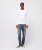 AVIREX DAILY RIB CREWNECK TEE 6153481 men's S white