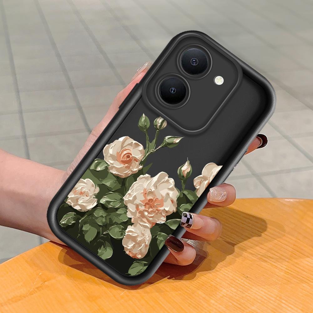 Мягкий силиконовый квадратный чехол с рисунком лестницы для телефона, полное покрытие, противоударный защитный резиновый чехол для камеры для Vivo