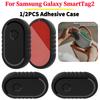 Чехол-держатель из силикона для Samsung Galaxy SmartTag2 с клейкой наклейкой Для держателя Galaxy Smart Tag2 Для кошелька Багажа Автомобиля Велосипеда