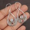 Rainbow Moonstone Earrings Gemstone Jewelry, 925 Solid Sterling Silver Earrings, Handmade Beautiful Jewelry Earrings