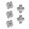 5pcs Standard 1 4  20 Male to 1 4  20 Male Threaded Screw Adapter Tripod Mounting Thread Screw Converter for Camera