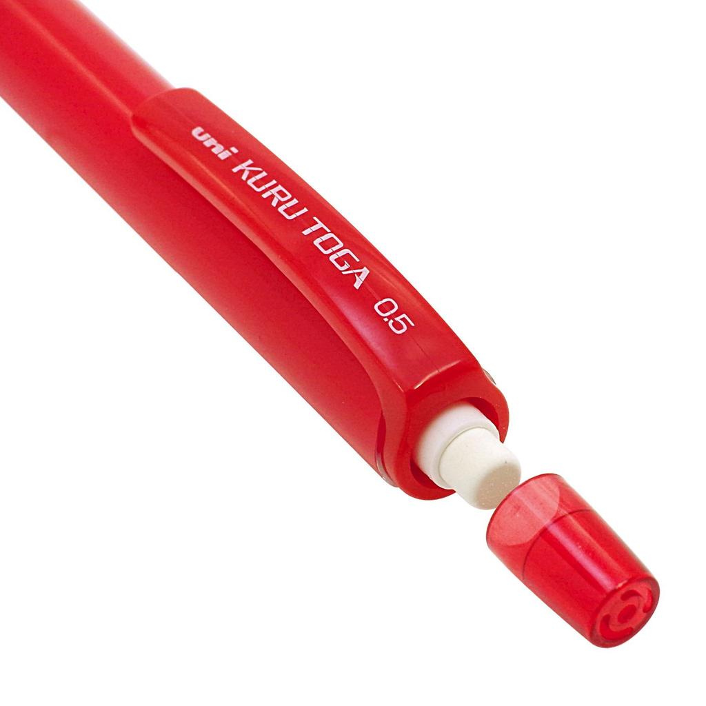 Механический карандаш Uni Kurutoga Стандартная модель Красный грифель Красный 0,5 мм (М5450С1П.15)