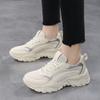 Женская обувь Весна и Осень Платформа Папины Туфли Женская обувь Повседневная спортивная обувь Полые Кроссовки