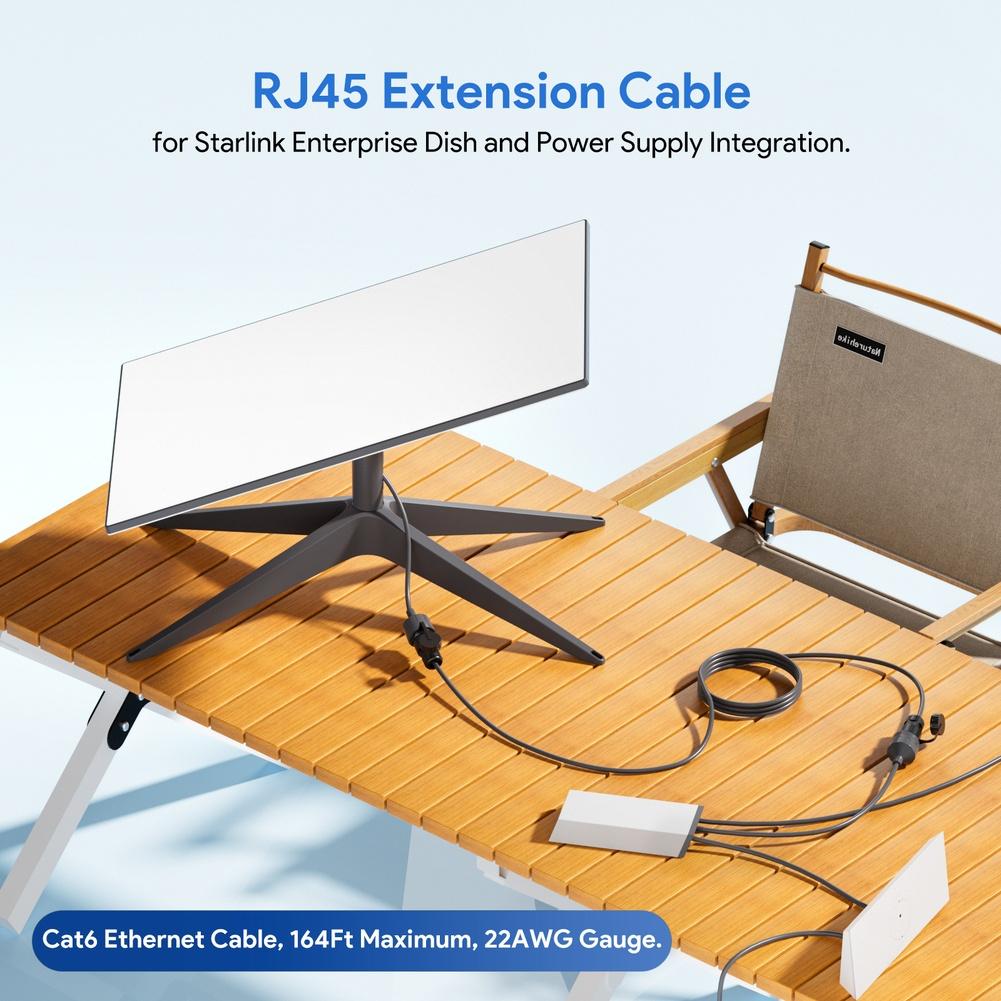 Для Starlink Mini Ethernet-адаптера Удлинительный кабель Для SPX к Для RJ45 Адаптер Электрооборудование
