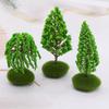 8 Pcs Micro Landscape Tree Scenery DIY Trees Decor Mini Garden Decoration Models