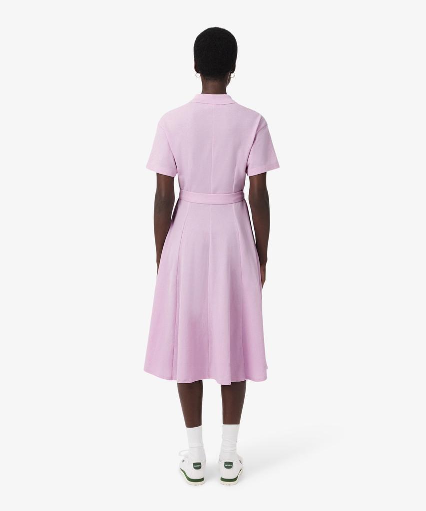 LACOSTE Женское приталенное платье-поло с поясом Ef9621-56G Z4H
