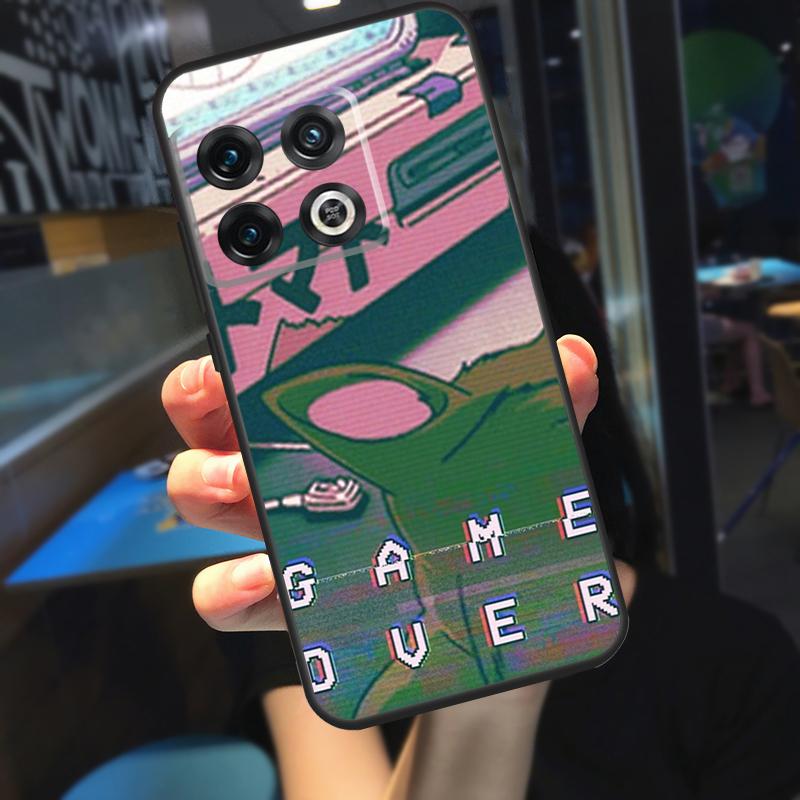Ретро Эстетика Японская Игра Окончена Чехол Для OnePlus 10T 8T 9RT 12 13 13R 11 9 10 Pro OnePlus Nord 4 CE 2 3 Lite N20 N30 Чехол