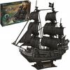 Cubic fun puzzle 3d okręt piracki zemsta królowej anny 308 elementy t4018h