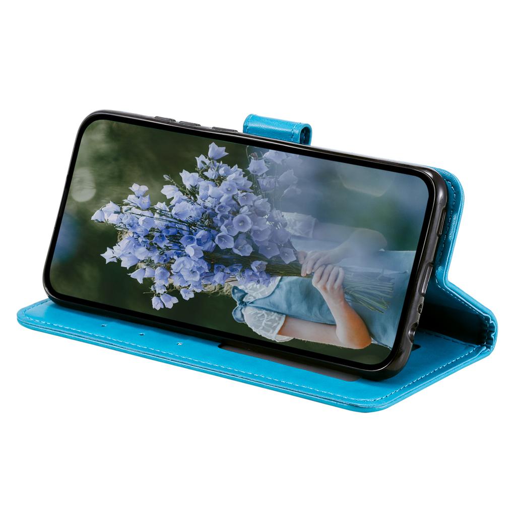 Для Xiaomi Redmi A3/Poco C61 4G Чехол Кожаный Чехол-кошелек для телефона с тиснением в виде цветка мандалы, устойчивый к падениям