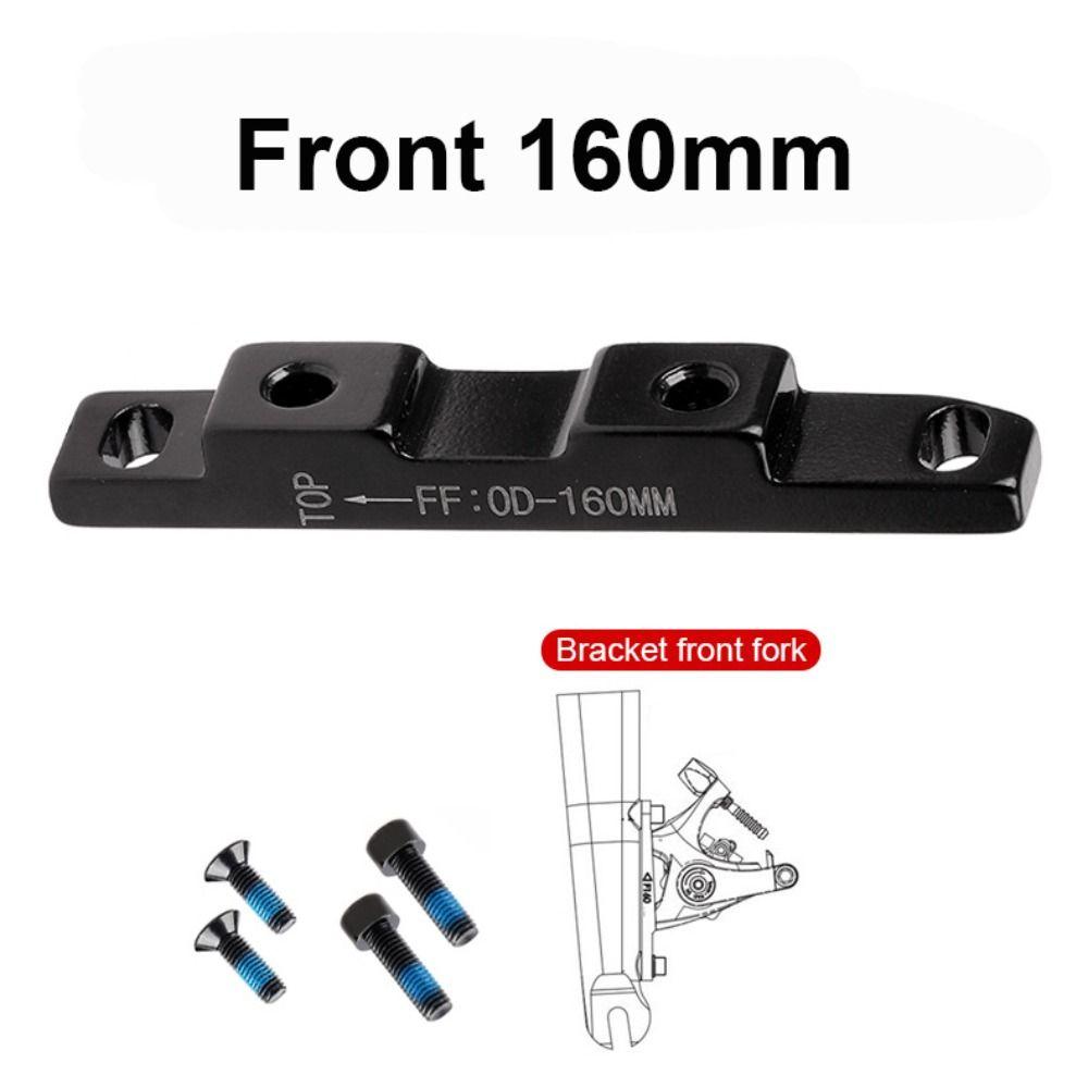 Велосипедный передний/задний переходник с винтами, велосипедные аксессуары, плоское крепление, адаптер дискового тормоза для шоссейного велосипеда