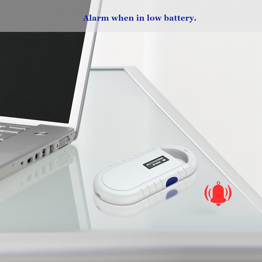 Portable Handheld Animal Chip Reader Pet Microchip Scanner Universal RFID Reader