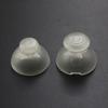 JCD 2pcs Left And Right 3D Analog Joystick Thumb Stick Silicone Cap For GameCube For NGC GC Controller Repair Part Replacement