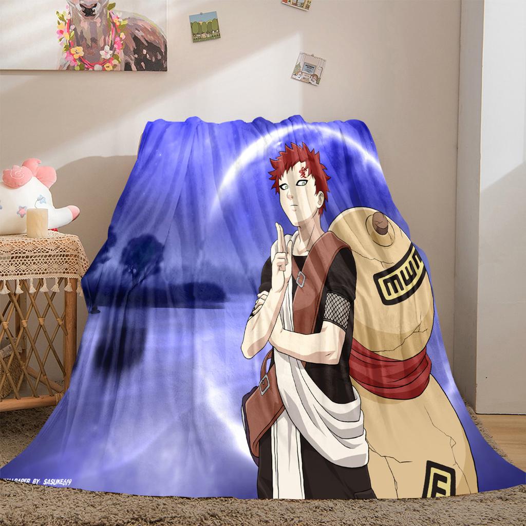 Japanese anime cartoon NARUTO famous Uzumaki Naruto blanket soft home furnishing nap decoration four seasons warm Sherpa blanket B6