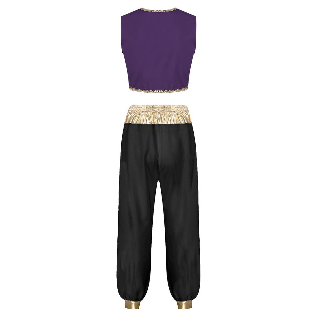 Мужской взрослый костюм арабского принца для косплея, наряды для Хэллоуина, для сценических выступлений