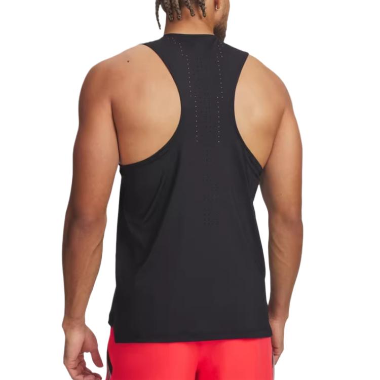 Under Armour Мужская дышащая однотонная майка для бега Velociti Pro без рукавов 6009505-001