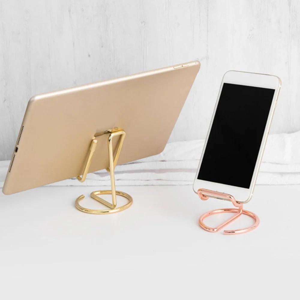 1 Pc Creative Mobile Phone Holder Decorative Desktop Storage Rack Desk Accessories