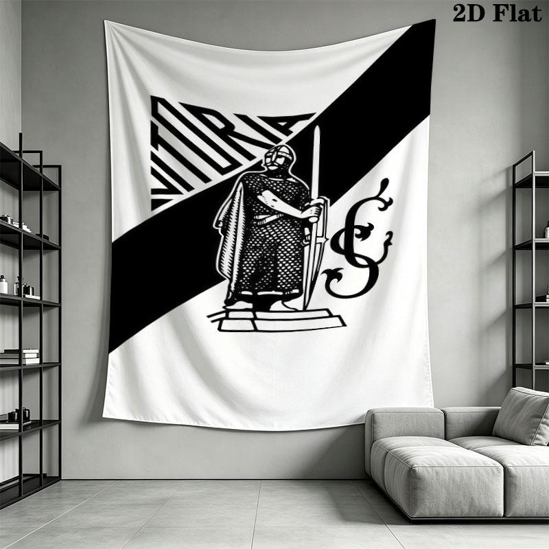 Vitoria Vibe Wall Hanging Printed Fabric Blanket Decorative Tapestries for Bedroom Living Room Home Decor