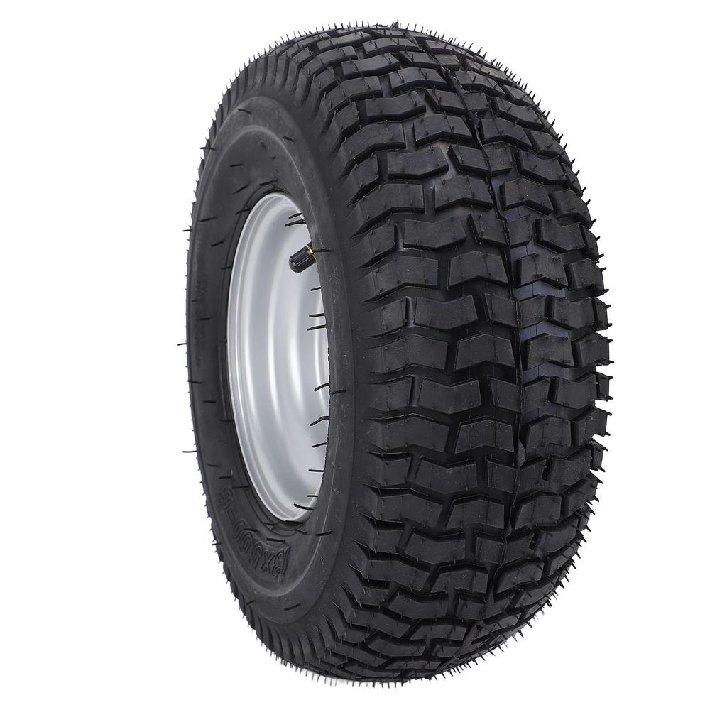 Шина 13x5.00 6 дюймов с диском Вакуумная бескамерная Улучшенное сцепление Противоскользящая Внедорожная шина для квадроцикла, картинга, гольф-кара