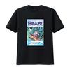 Retro Vintage Cult Movie Brazil Classic Poster Print Casual T Shirt vintage Washed Versatile fashion Top For Everyday Wear