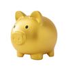 Unbreakable Piggy Piggy Bank Perfect for Home 500 Yen Coin Coin Bank Cute, Bank. [Cute Decor] (gold) (gold, Medium)