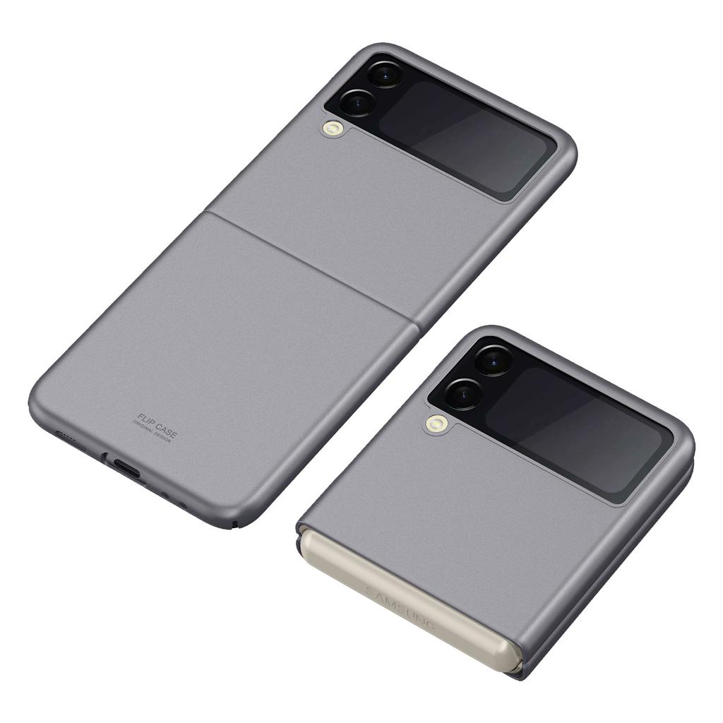 Anti-Fingerprint Thin PC Case for Samsung Galaxy Z Flip 7 6 3 5 5G Flip3 Flip6 Flip4 Flip 4 Flip5 Zflip5 Flip 2 Cell Phone Cover Fundas