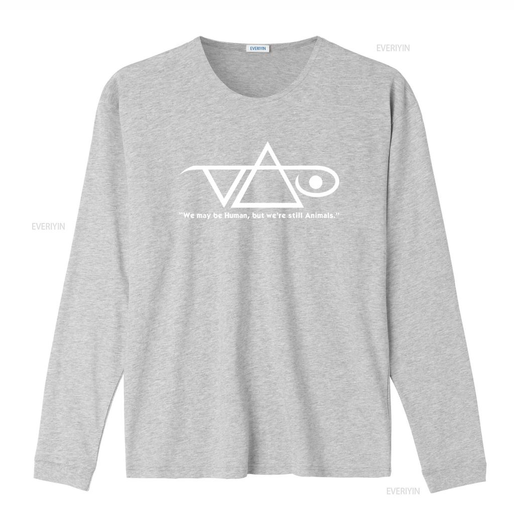Human Animal T Shirt with Unique Symbolic Design Perfect for Music Lovers and Style Enthusiasts vintage Washed Slightly