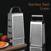 4 In 1 Stainless Steel Grater Cooking Utensils Garlic Ginger Planer Four-Sided Shredders  Vegetable