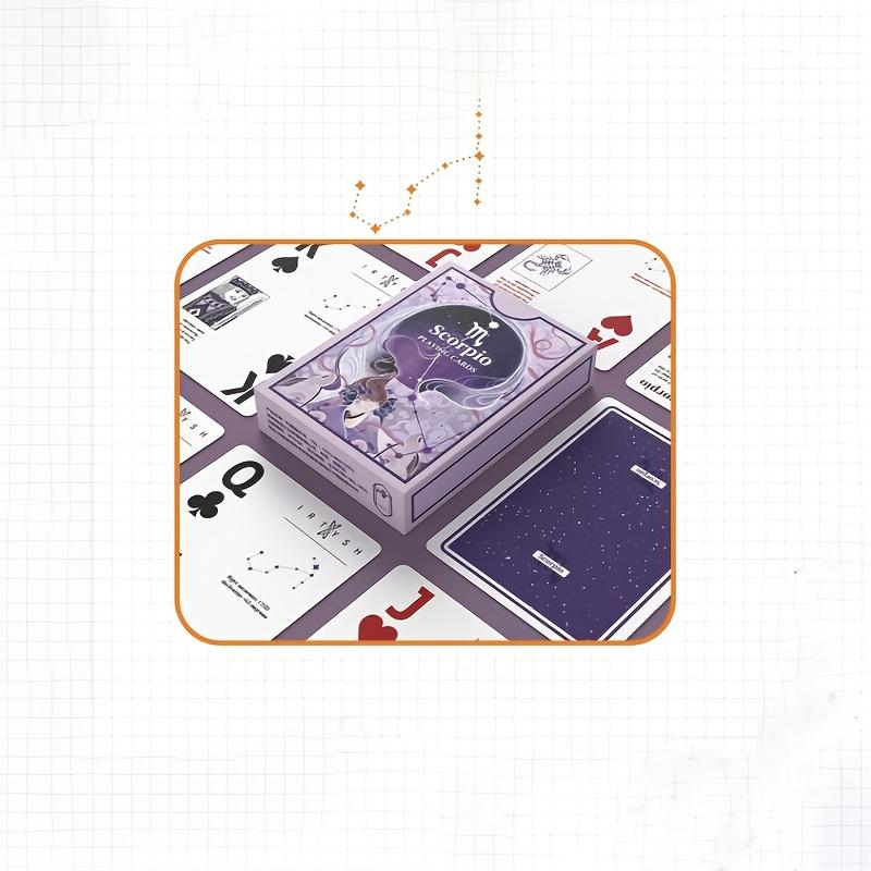 Игральные карты Scorpio Design Blue Core, 1 колода, 50 раундов, игровой реквизит для настольного покера