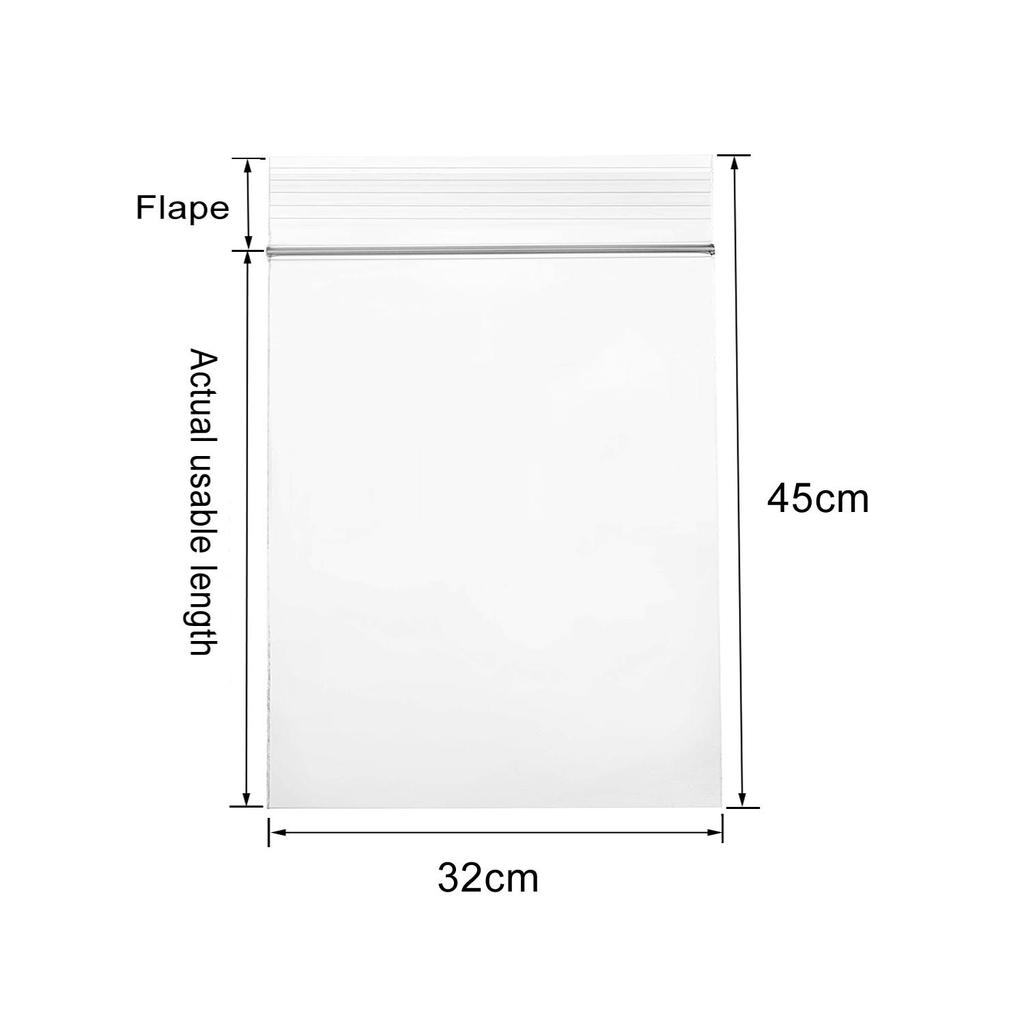 100Pcs Self Seal Clear Cellophane Bags Resealable Plastic Poly Bags Zip Poly Bags for Photos Cards Jewelry Documents Bakery Cookies Candies