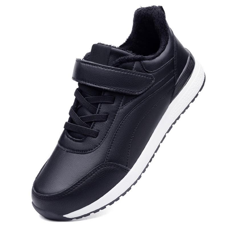 Мужские и женские зимние нескользящие полуботинки для ходьбы — толстые, теплые, с бархатной подкладкой, MX2066