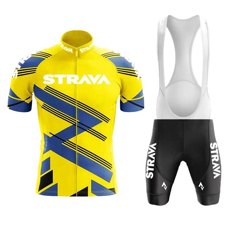Road Bike Cycling Jersey Set Mountain Team Wear Slim Fit Breathable Quick Dry Clothes Men Women