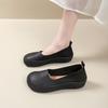 Ретро Туфли-лодочки 2025 Весна-Лето Новые Удобные Мягкая подошва Мягкий верх Женская обувь